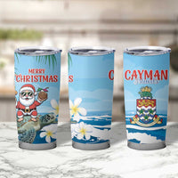 Cayman Islands Christmas Tumbler Cup Merry Xmas - Wonder Print Shop