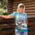 Cayman Islands Christmas Women Polo Shirt Merry Xmas - Wonder Print Shop