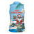 Cayman Islands Christmas Women Sleeveless Polo Shirt Merry Xmas - Wonder Print Shop