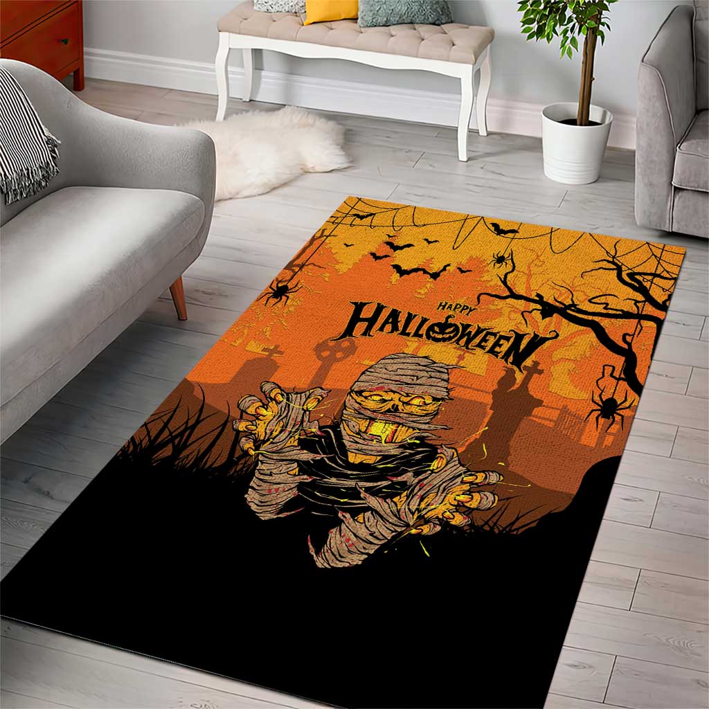 Halloween Egypt Mummy Area Rug Trick or Treat - Wonder Print Shop