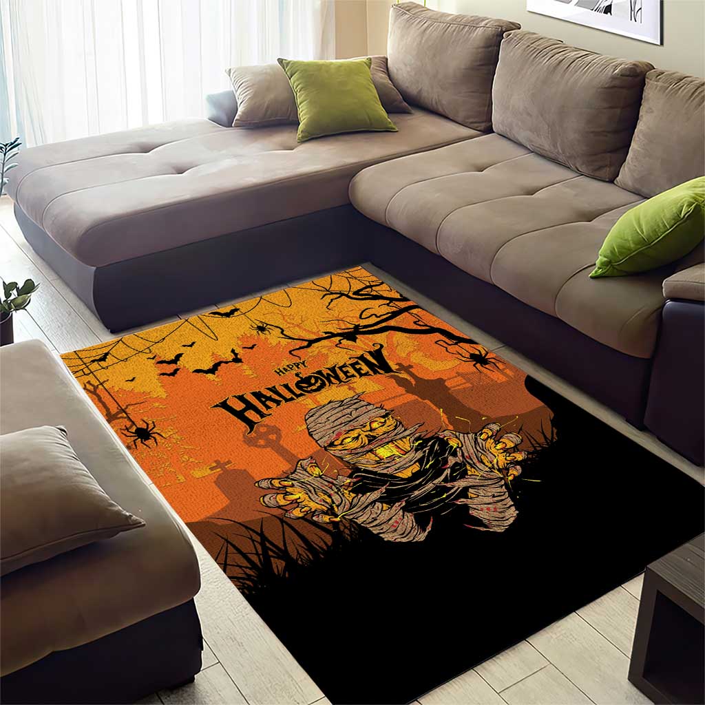 Halloween Egypt Mummy Area Rug Trick or Treat - Wonder Print Shop