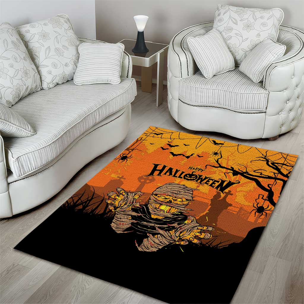 Halloween Egypt Mummy Area Rug Trick or Treat - Wonder Print Shop