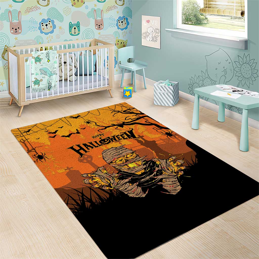Halloween Egypt Mummy Area Rug Trick or Treat - Wonder Print Shop