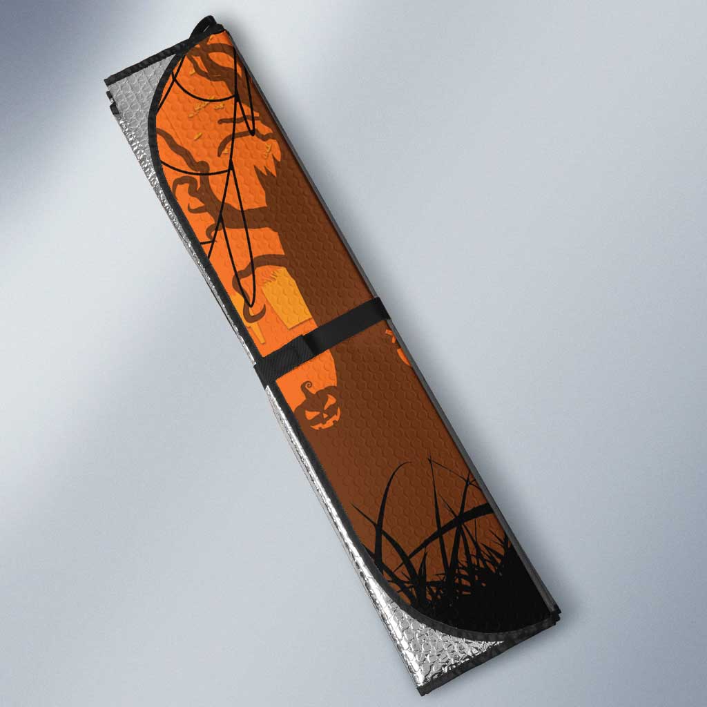 Halloween Egypt Mummy Auto Sun Shade Trick or Treat - Wonder Print Shop