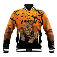 Personalized Halloween Egypt Mummy Baseball Jacket Trick or Treat - Wonder Print Shop