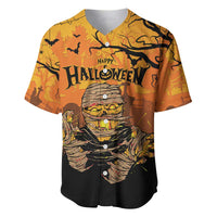 Personalized Halloween Egypt Mummy Baseball Jersey Trick or Treat - Wonder Print Shop