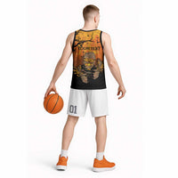 Personalized Halloween Egypt Mummy Basketball Jersey Trick or Treat - Wonder Print Shop