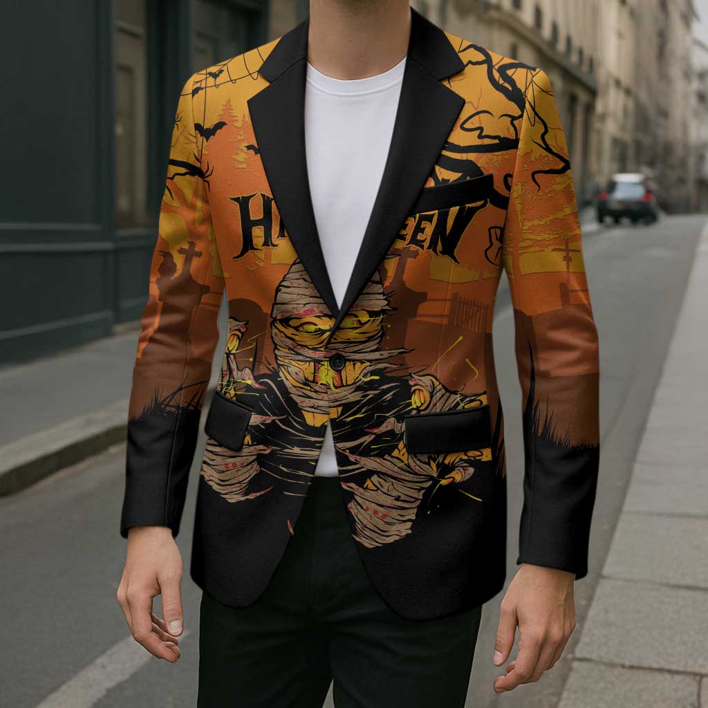 Personalized Halloween Egypt Mummy Blazer Trick or Treat - Wonder Print Shop