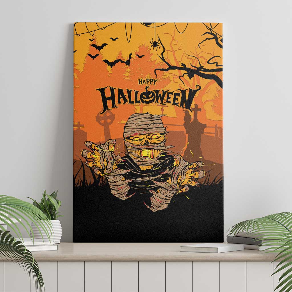Halloween Egypt Mummy Canvas Wall Art Trick or Treat - Wonder Print Shop