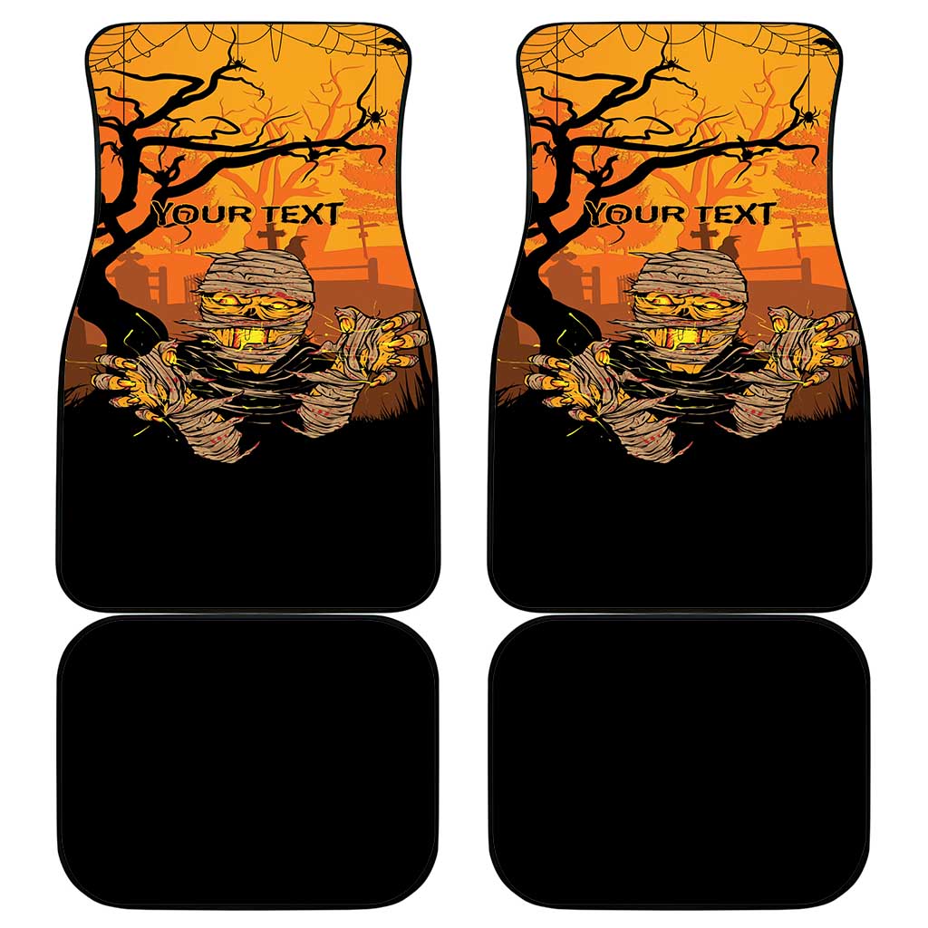 Personalized Halloween Egypt Mummy Car Mats Trick or Treat - Wonder Print Shop