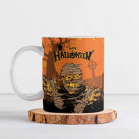 Personalized Halloween Egypt Mummy Ceramic Mug Trick or Treat - Wonder Print Shop