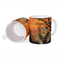 Personalized Halloween Egypt Mummy Ceramic Mug Trick or Treat - Wonder Print Shop