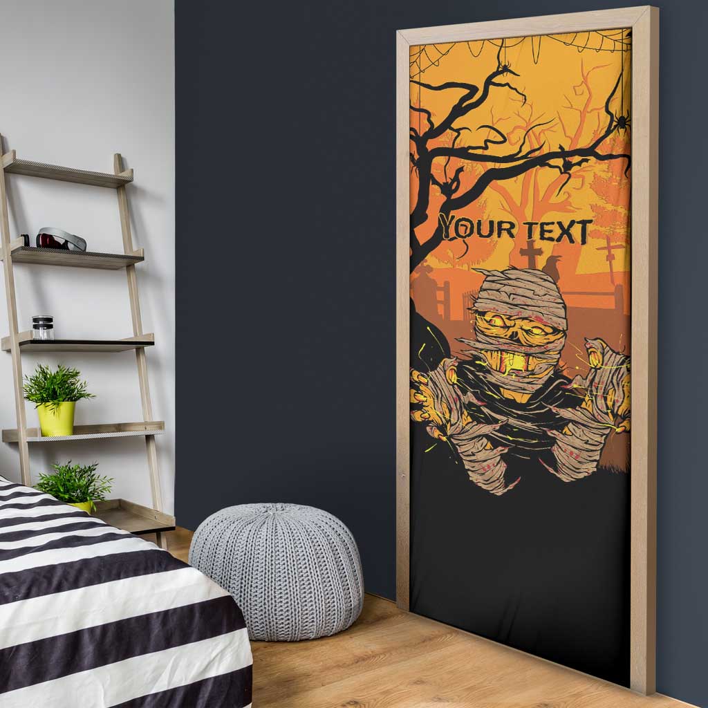 Personalized Halloween Egypt Mummy Door Cover Trick or Treat - Wonder Print Shop