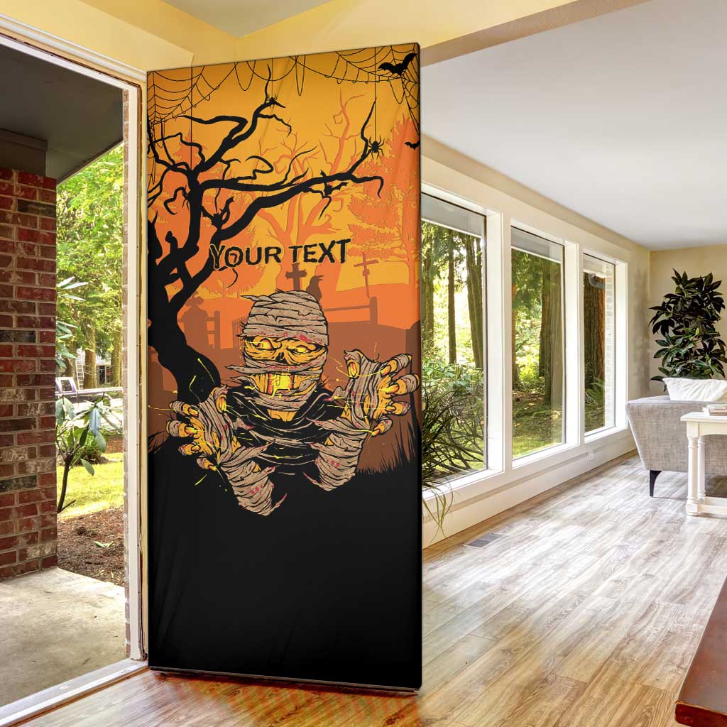 Personalized Halloween Egypt Mummy Door Cover Trick or Treat - Wonder Print Shop