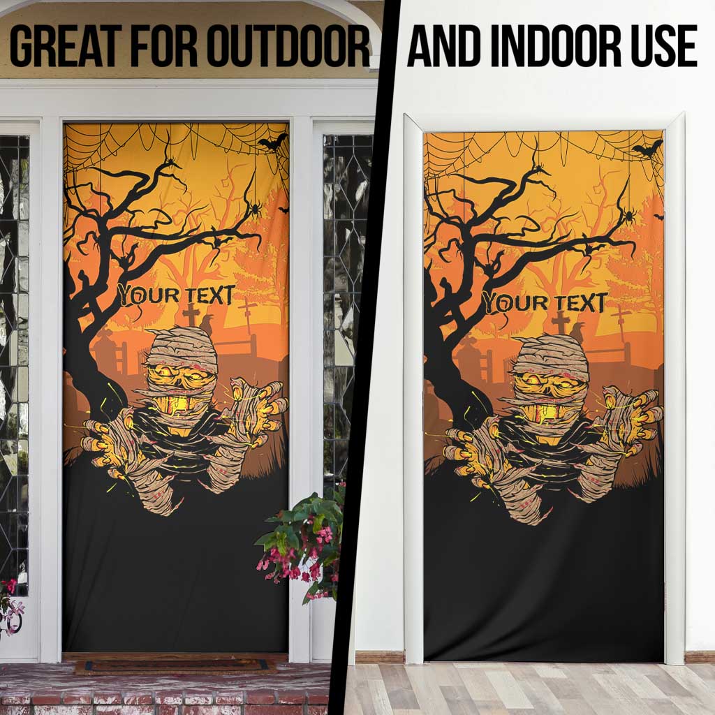 Personalized Halloween Egypt Mummy Door Cover Trick or Treat - Wonder Print Shop