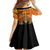 Personalized Halloween Egypt Mummy Family Matching Off The Shoulder Long Sleeve Dress and Hawaiian Shirt Trick or Treat - Wonder Print Shop