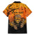 Personalized Halloween Egypt Mummy Family Matching Off The Shoulder Long Sleeve Dress and Hawaiian Shirt Trick or Treat - Wonder Print Shop