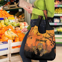Halloween Egypt Mummy Grocery Bag Trick or Treat - Wonder Print Shop