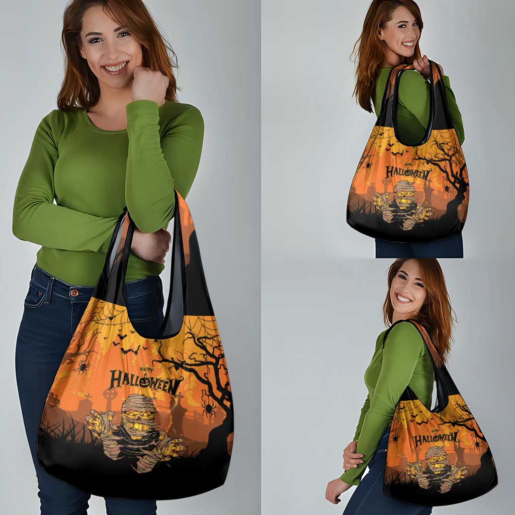 Halloween Egypt Mummy Grocery Bag Trick or Treat - Wonder Print Shop
