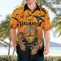 Personalized Halloween Egypt Mummy Hawaiian Shirt Trick or Treat - Wonder Print Shop