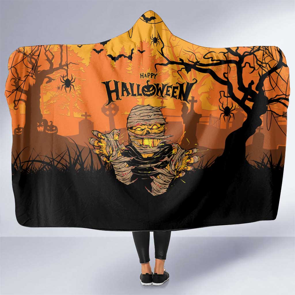 Halloween Egypt Mummy Hooded Blanket Trick or Treat - Wonder Print Shop