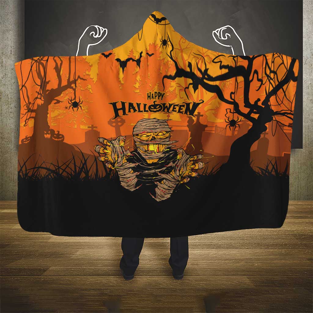 Halloween Egypt Mummy Hooded Blanket Trick or Treat - Wonder Print Shop