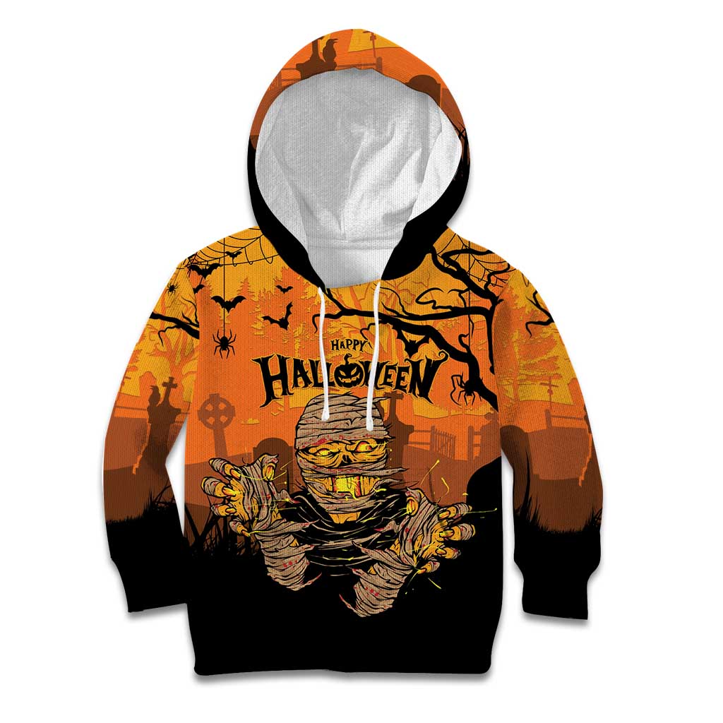 Personalized Halloween Egypt Mummy Kid Hoodie Trick or Treat - Wonder Print Shop