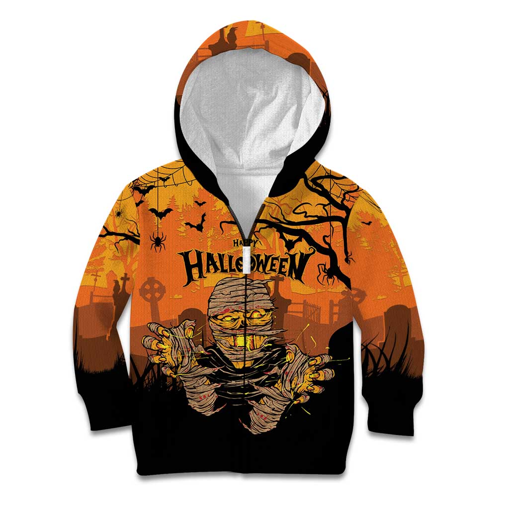 Personalized Halloween Egypt Mummy Kid Hoodie Trick or Treat - Wonder Print Shop