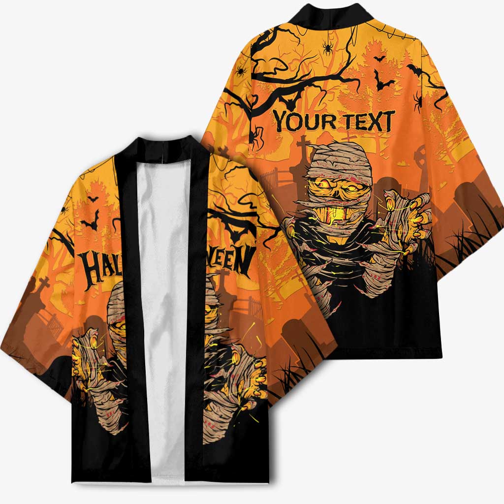 Personalized Halloween Egypt Mummy Kimono Trick or Treat - Wonder Print Shop
