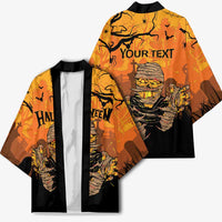 Personalized Halloween Egypt Mummy Kimono Trick or Treat - Wonder Print Shop