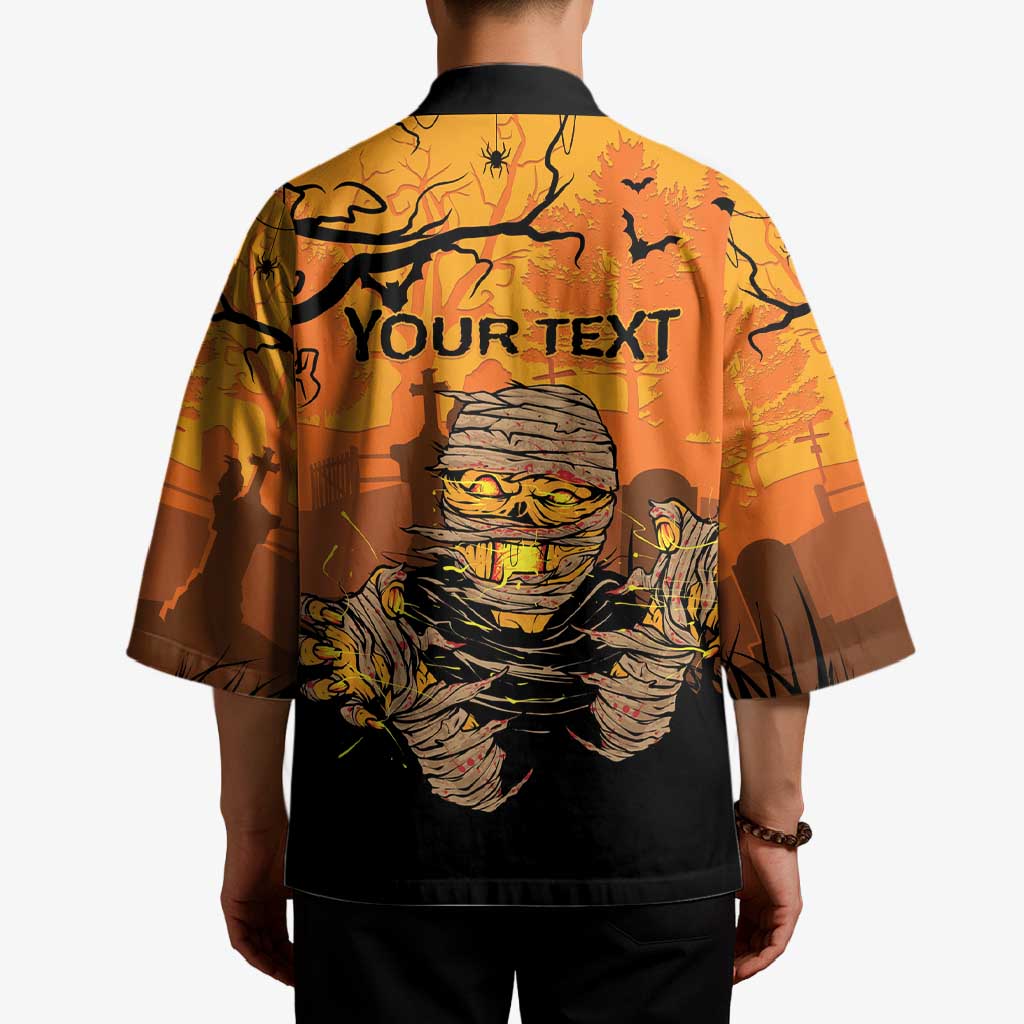 Personalized Halloween Egypt Mummy Kimono Trick or Treat - Wonder Print Shop