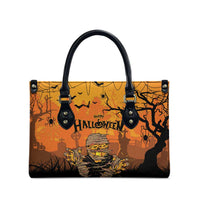 Halloween Egypt Mummy Leather Bag Trick or Treat - Wonder Print Shop