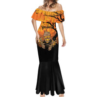 Personalized Halloween Egypt Mummy Mermaid Dress Trick or Treat - Wonder Print Shop