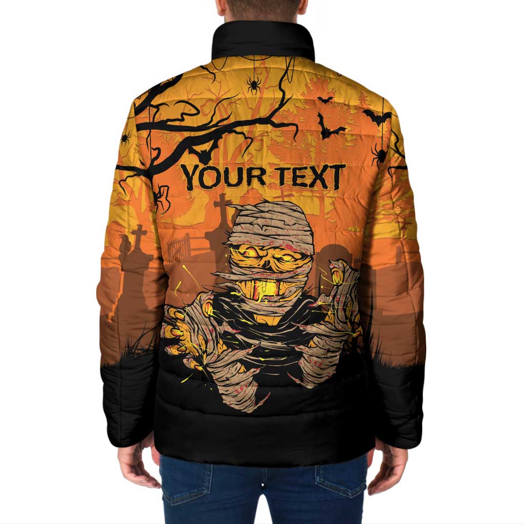 Personalized Halloween Egypt Mummy Padded Jacket Trick or Treat - Wonder Print Shop