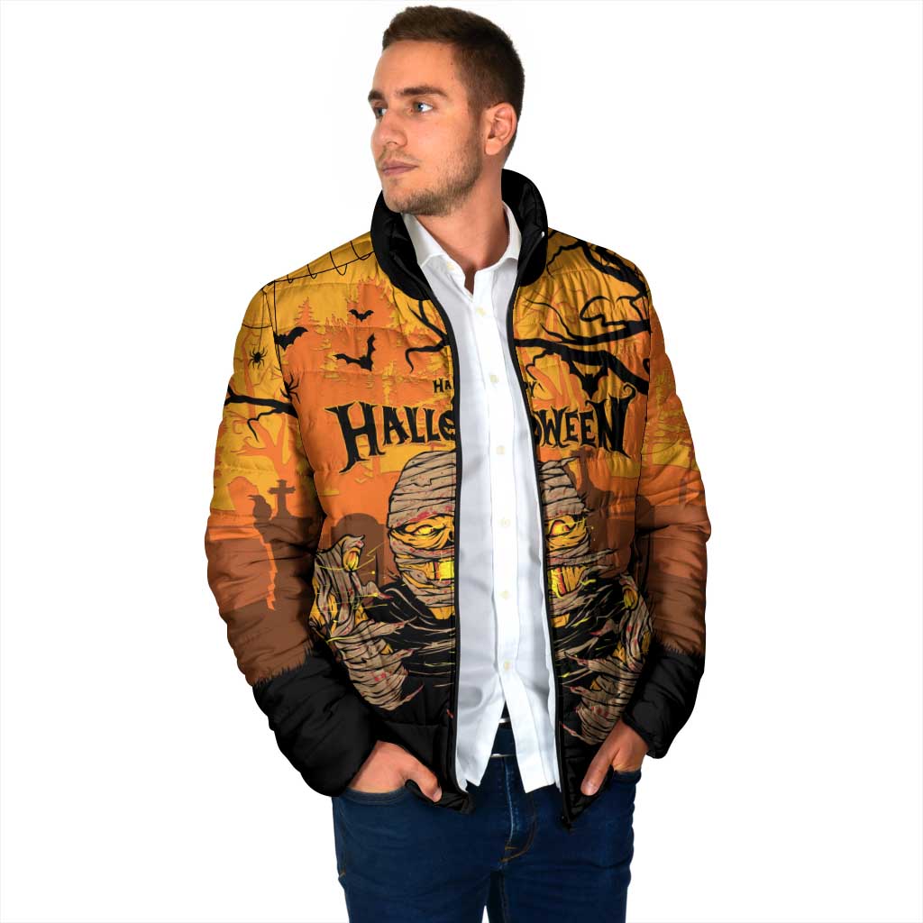 Personalized Halloween Egypt Mummy Padded Jacket Trick or Treat - Wonder Print Shop