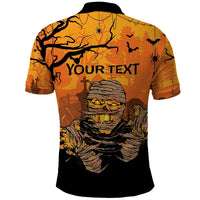 Personalized Halloween Egypt Mummy Polo Shirt Trick or Treat - Wonder Print Shop