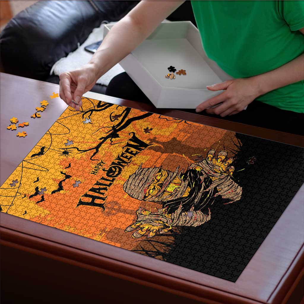 Halloween Egypt Mummy Puzzle Trick or Treat - Wonder Print Shop