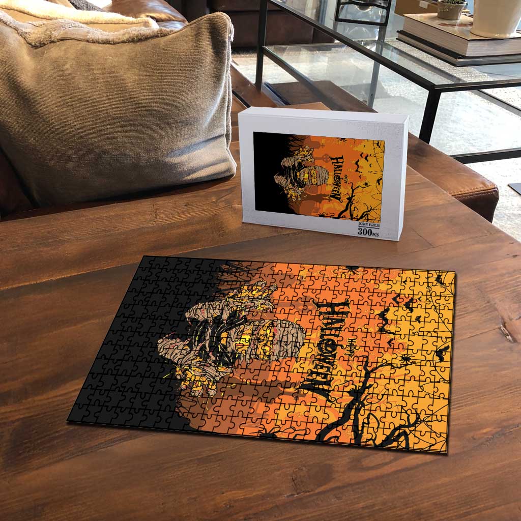 Halloween Egypt Mummy Puzzle Trick or Treat - Wonder Print Shop