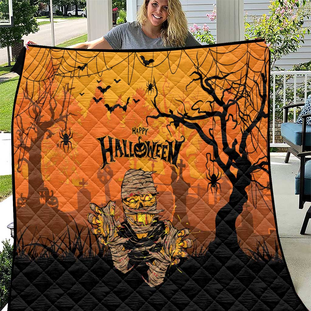 Halloween Egypt Mummy Quilt Trick or Treat - Wonder Print Shop