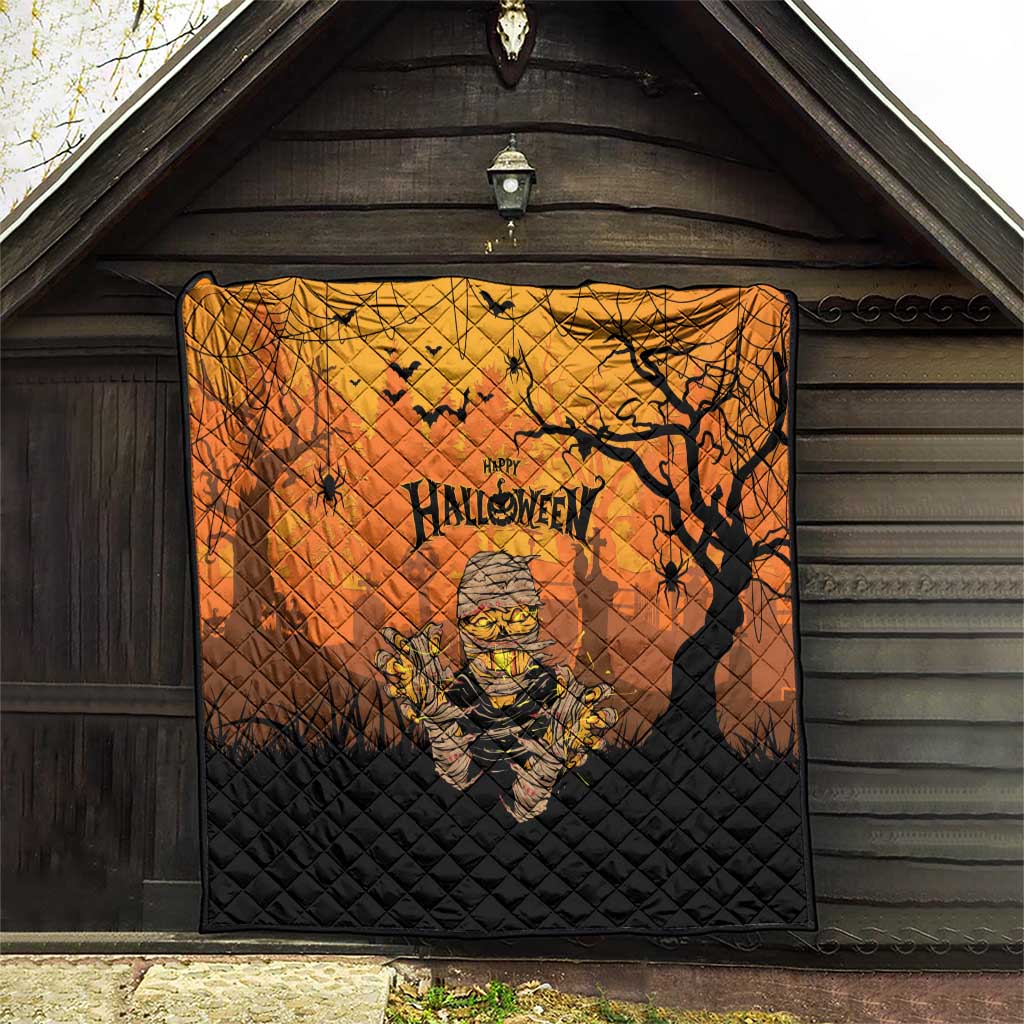 Halloween Egypt Mummy Quilt Trick or Treat - Wonder Print Shop