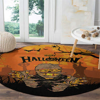 Halloween Egypt Mummy Round Carpet Trick or Treat - Wonder Print Shop
