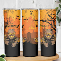 Personalized Halloween Egypt Mummy Skinny Tumbler Trick or Treat - Wonder Print Shop