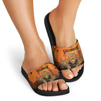Halloween Egypt Mummy Slide Sandals Trick or Treat - Wonder Print Shop