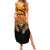 Personalized Halloween Egypt Mummy Summer Maxi Dress Trick or Treat - Wonder Print Shop
