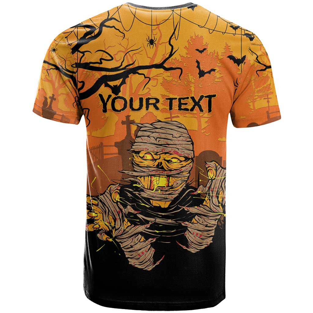 Personalized Halloween Egypt Mummy T Shirt Trick or Treat - Wonder Print Shop