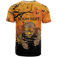Personalized Halloween Egypt Mummy T Shirt Trick or Treat - Wonder Print Shop