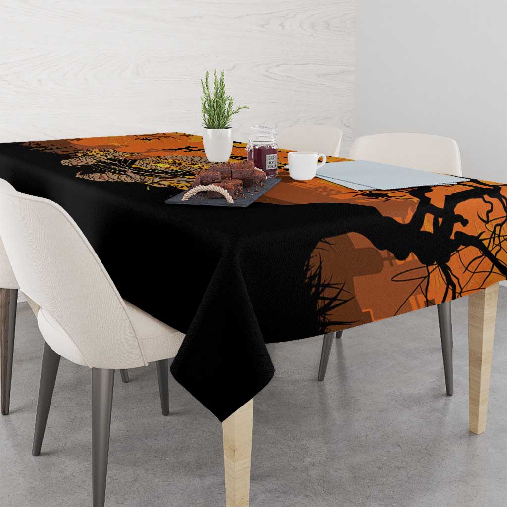 Halloween Egypt Mummy Tablecloth Trick or Treat - Wonder Print Shop