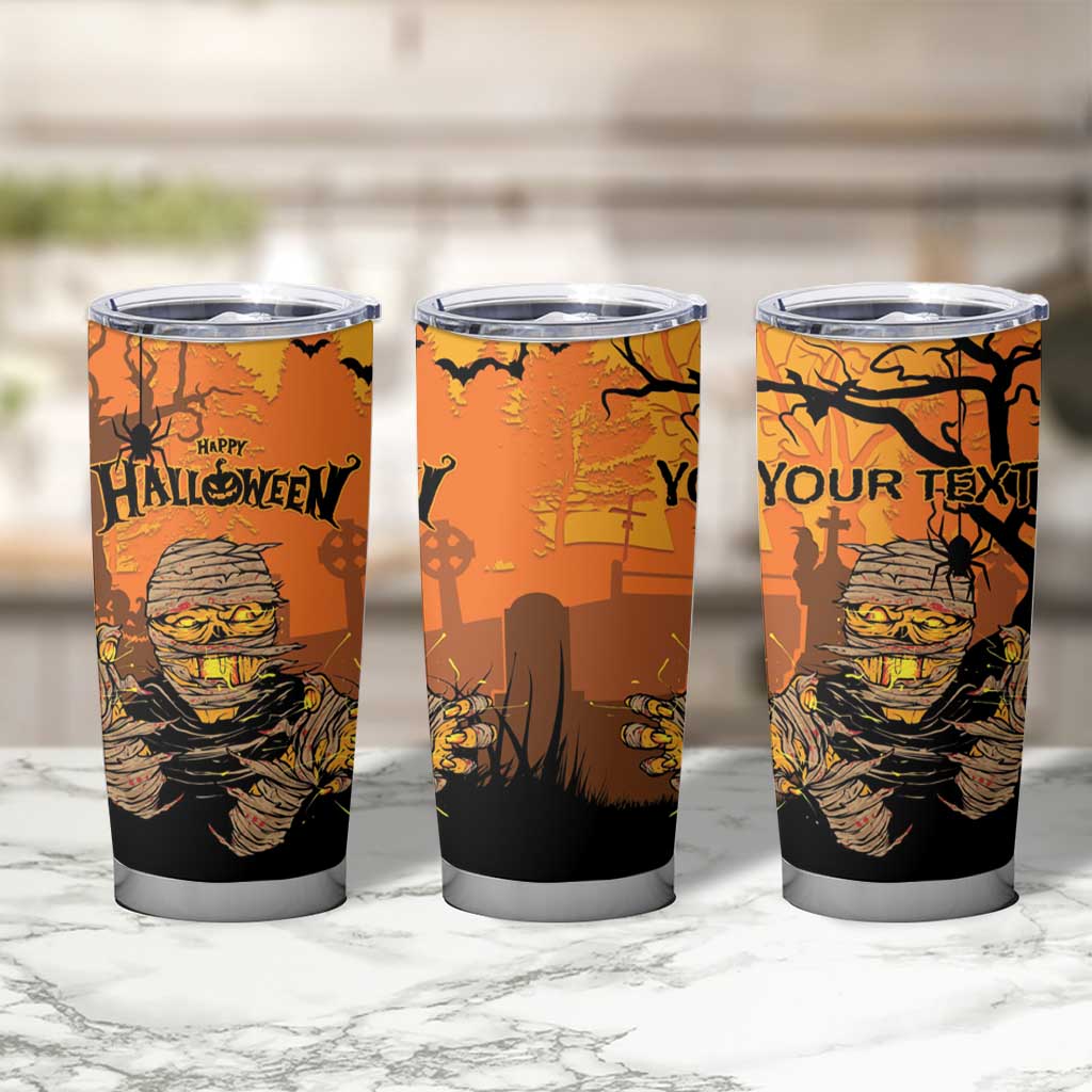 Personalized Halloween Egypt Mummy Tumbler Cup Trick or Treat - Wonder Print Shop