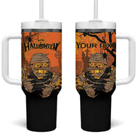 Personalized Halloween Egypt Mummy Tumbler With Handle Trick or Treat - Wonder Print Shop