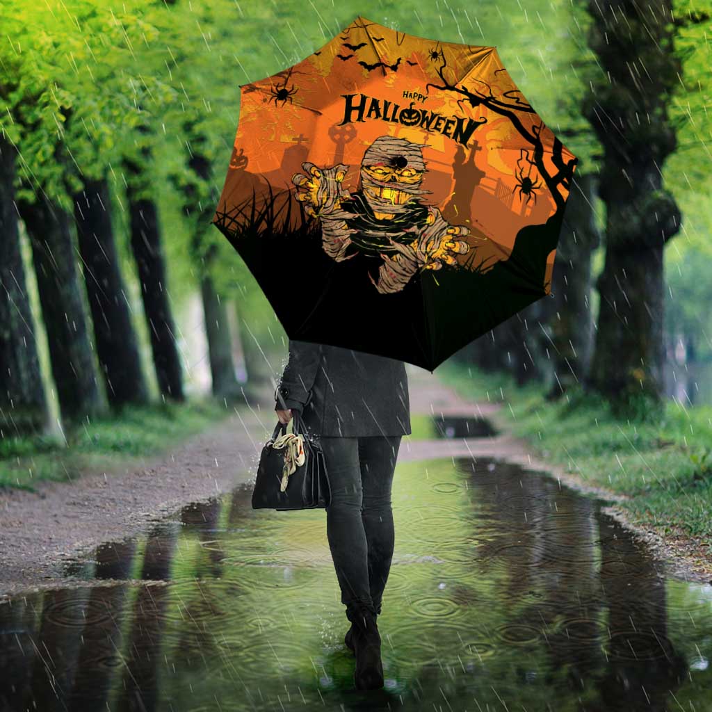 Halloween Egypt Mummy Umbrella Trick or Treat - Wonder Print Shop